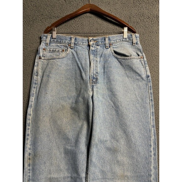 Vintage Levi’s 550 Jeans Mens 36x34 (measures 35x33.5) Relaxed Fit Baggy - Picture 5 of 16